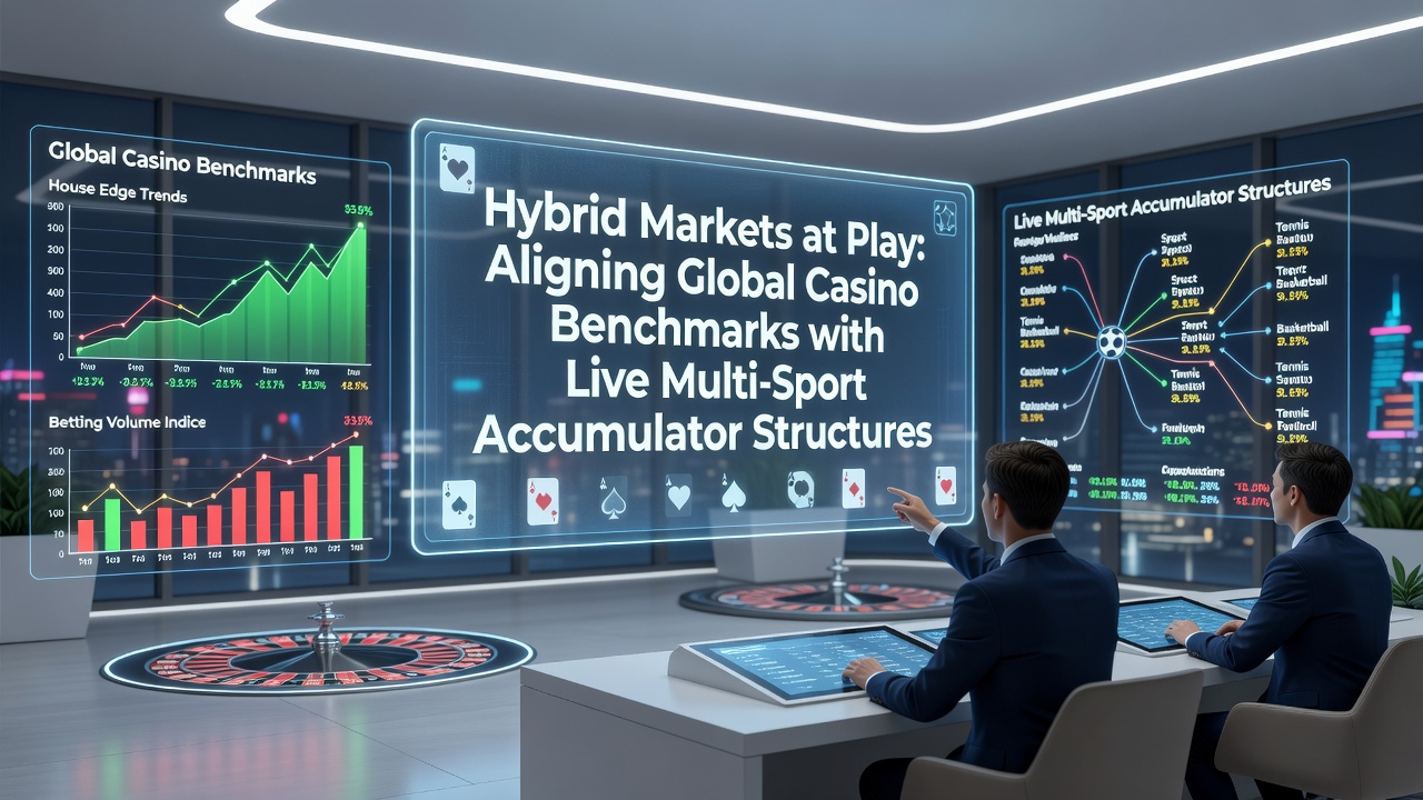 Global casino floors transitioning into live sports betting zones with accumulator displays