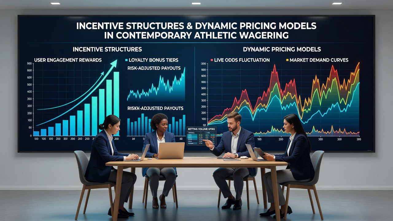 Chart illustrating incentive impact on dynamic odds adjustments across different sports markets